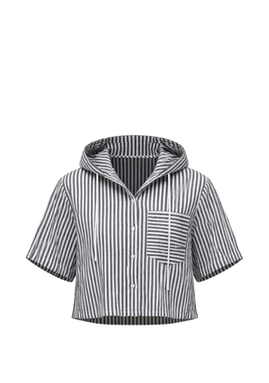 Osklen striped-pattern shirt - White