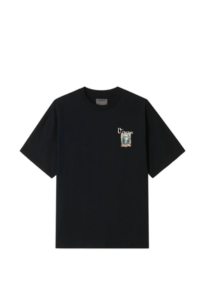 Musium Div. painting cotton T-shirt - Black