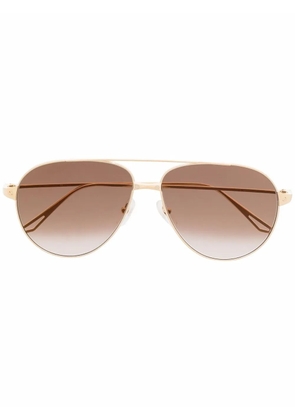 Cartier Eyewear pilot-frame sunglasses - Gold