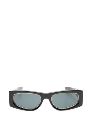 Saint Laurent Pre-Owned M140 geometric sunglasses - Black