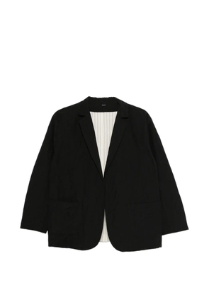Apuntob front-pocket blazer - Black