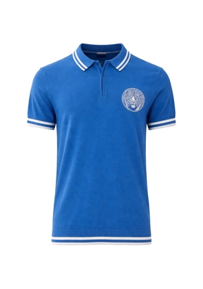 Camilla De Nada Granada quarter zip knit polo shirt - Blue