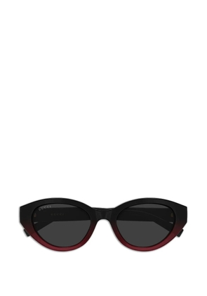 Gucci Eyewear oval-frame sunglasses - Black