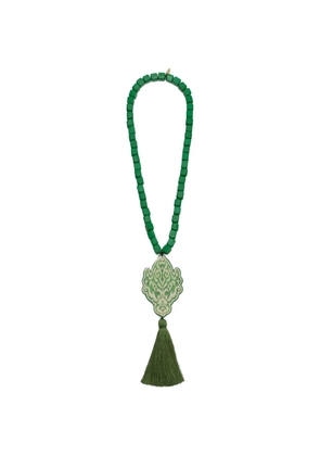 MALIPARMI tassel-pendant necklace - Green