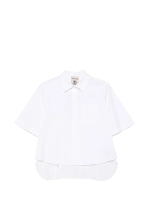 Semicouture pleated-detail shirt - White
