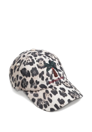 Bimba y Lola animal-pattern cap - Neutrals