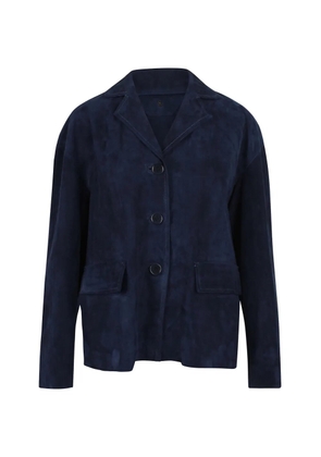 Salvatore Santoro notched collar jacket - Blue