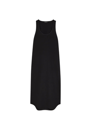WARDROBE.NYC sleeveless midi dress - Black