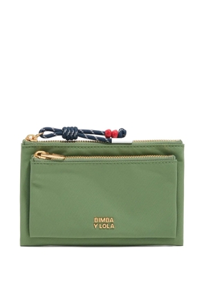 Bimba y Lola zip embellishment wallet - Green
