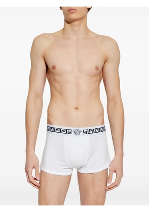 Versace medusa trim boxer briefs - White