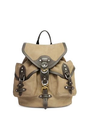 ISABEL MARANT small Yumbo backpack - Neutrals