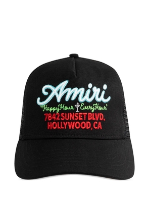 AMIRI neon-lights cap - Black