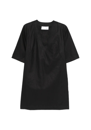 Christian Wijnants Dawis V-neck short-sleeve dress - Black
