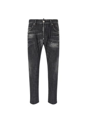DSQUARED2 distressed cropped jeans - Grey
