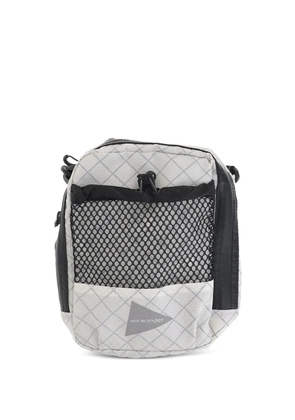 and Wander mesh-pocket shoulder bag - White