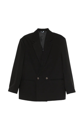 IMPERIAL notched-lapel double-breasted blazer - Black