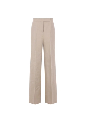 Max Mara linen trousers - Neutrals