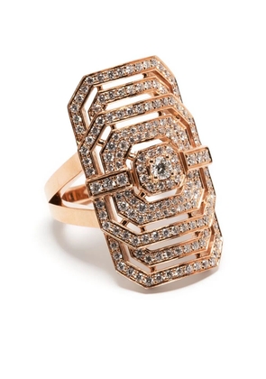 STATEMENT PARIS 18kt rose gold My Way diamond cocktail ring