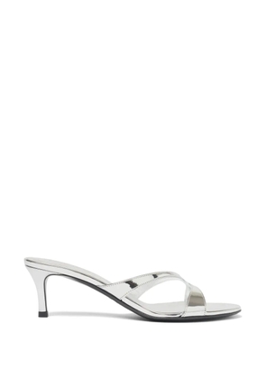 Scarosso Pauli crossed-straps sandals - White
