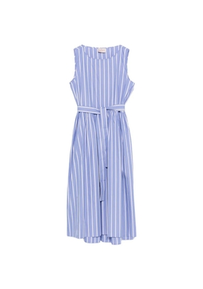 Marella striped midi dress - Blue