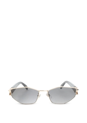 Chopard Eyewear geometric metal sunglasses - Gold