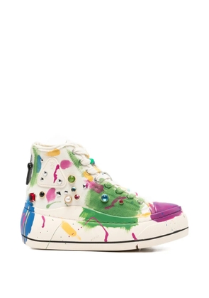 R13 embellished sneakers - Neutrals