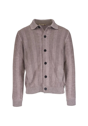 Maurizio Baldassari buttoned textured cardigan - Neutrals
