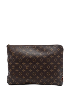 Louis Vuitton Pre-Owned 2018 Monogram Etui Voyage MM clutch bag - Brown
