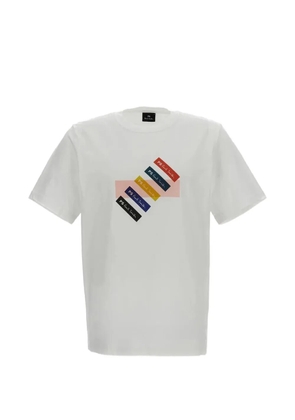 PS Paul Smith print-detail T-shirt - White