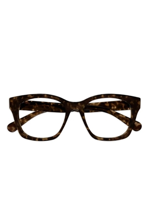 Chloé Eyewear CH0244O tortoiseshell square frames - Brown
