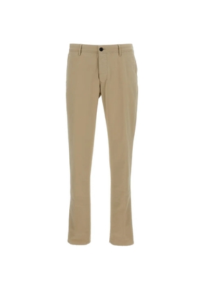 Incotex straight-leg cotton trousers - Neutrals