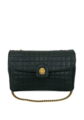 Celine Pre-Owned 2007 Quilted Calfskin Chain Flap crossbody bag - Black