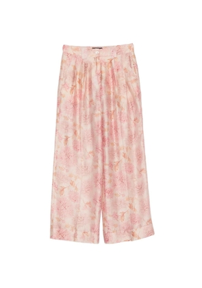 Seventy floral-print palazzo pants - Neutrals
