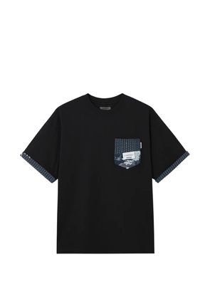 Musium Div. roll-trim T-shirt - Black