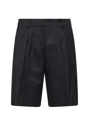 PT Torino pleated shorts - Black