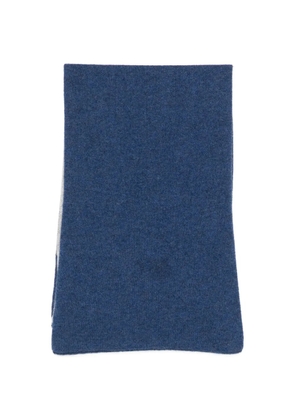 Dell'oglio cashmere two-tone scarf - Blue