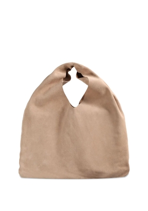 The Row cut-out handle shoulder bag - Neutrals