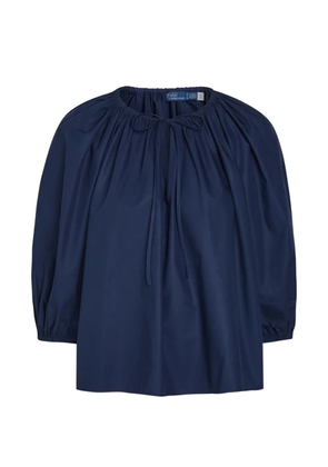Polo Ralph Lauren lace-up blouse - Blue