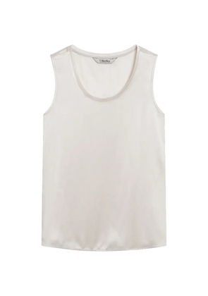 'S Max Mara satin top - White