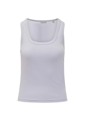 Burberry Festival ribbed tank top - Purple