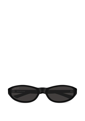 Balenciaga Eyewear oval-frame sunglasses - Black