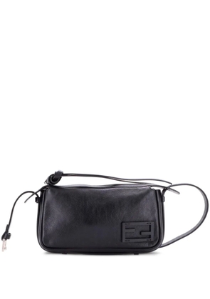 Fendi Pre-Owned Simply Leather Mini shoulder bag - Black
