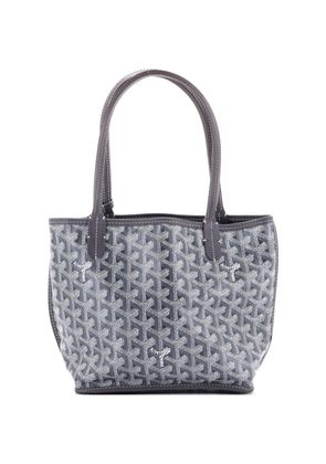 Goyard Pre-Owned Anjou Reversible Tote Coated Canvas Mini satchel - Grey