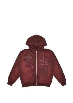 Travis Scott Cactus Jack Fanatics 2025 Rep Your City Houston hoodie - Brown