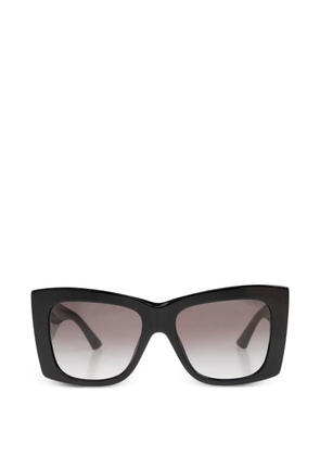 Jimmy Choo square logo sunglasses - Black