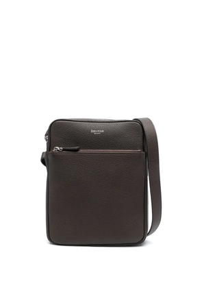 Serapian North South leather messenger bag - Brown