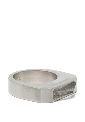Rick Owens Hollywood Pyramid ring - Silver