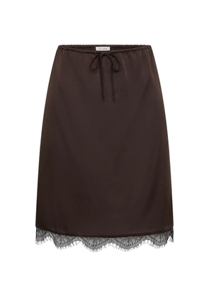 St. Agni lace skirt - Brown