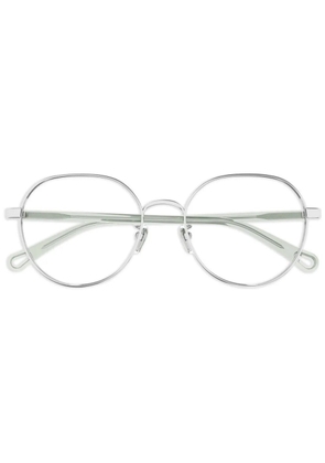 Chloé Eyewear round-frame glasses - Silver