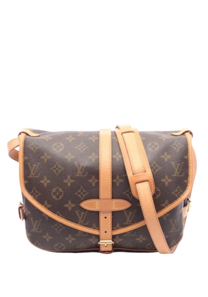 Louis Vuitton Pre-Owned 2001 Monoram Saumur 30 crossbody bag - Brown